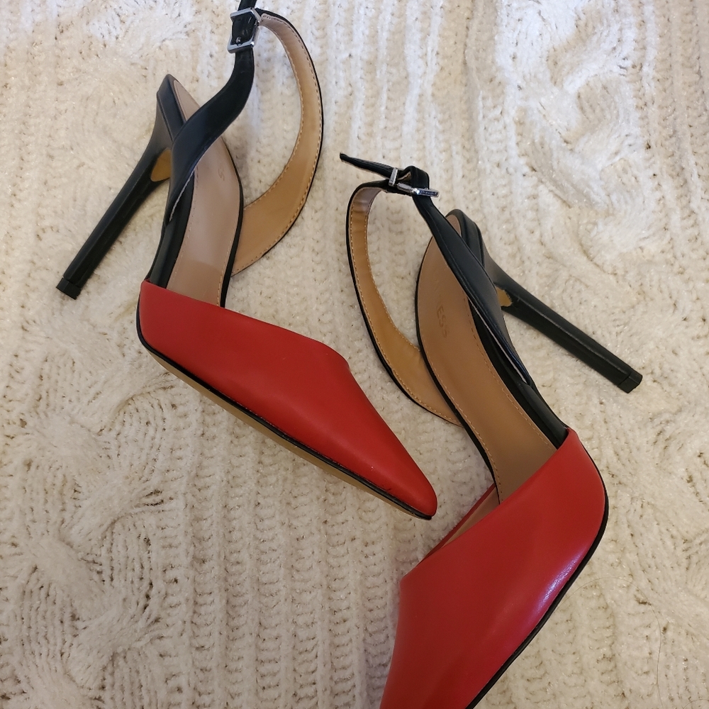 Red stilettos
